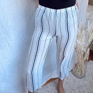Striped capris